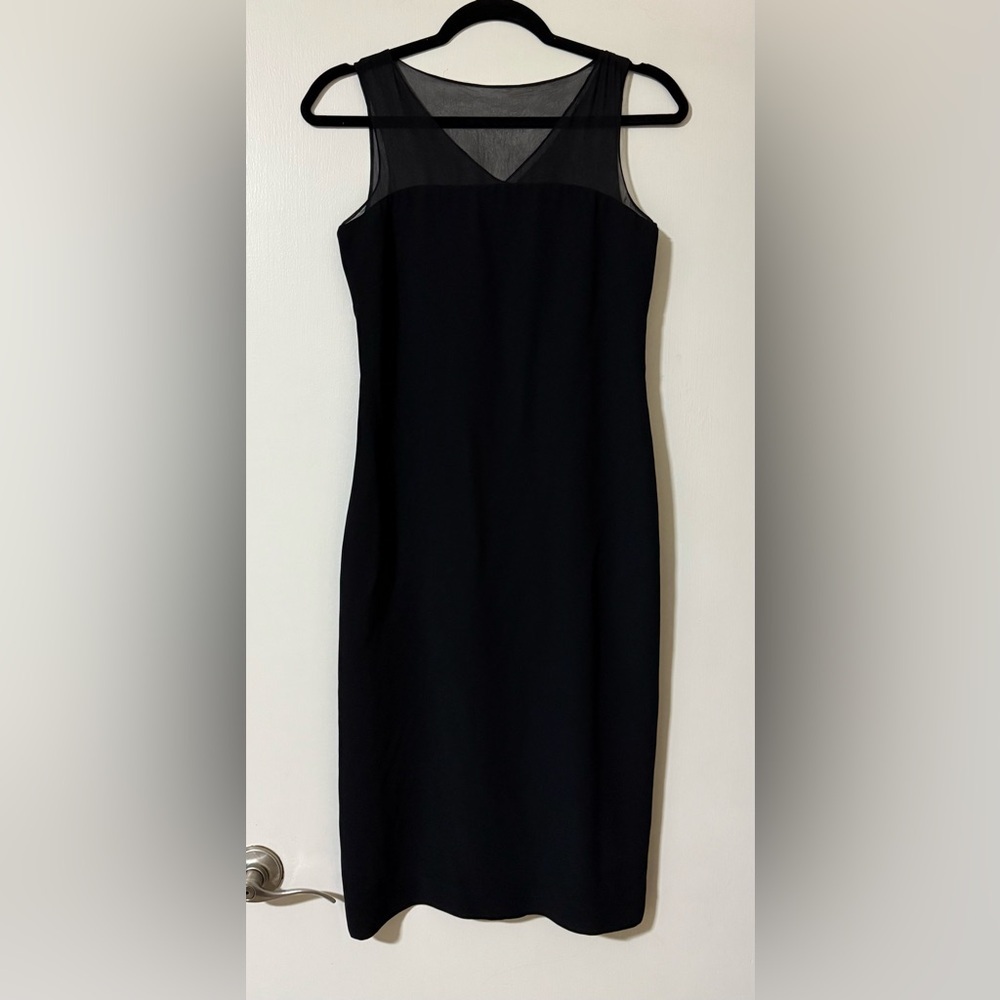 Casual Corner Classic Black Midi Dress